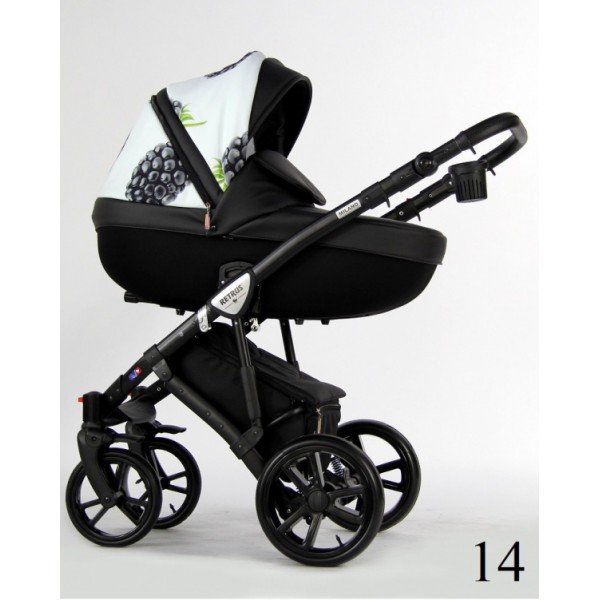 Бебешка количка Retrus Milano premium 3в1 
