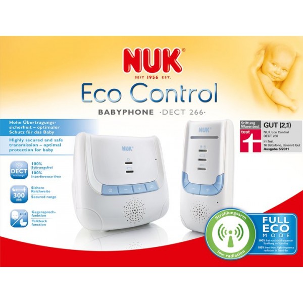 NUK бебефон DECT Eco Control 