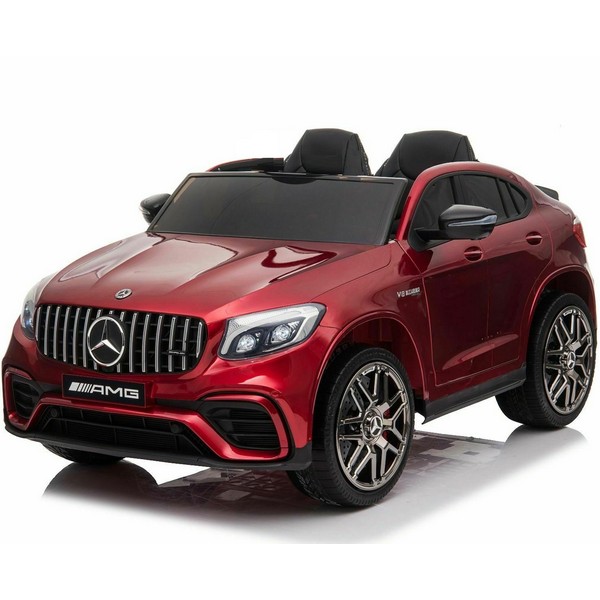 Двуместен акумулаторен джип Mercedes GLC63 4X4,2X12V с MP4