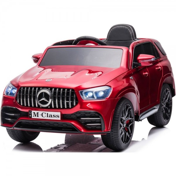 Акумулаторен джип Mercedes GLE53 4X4 с меки гуми и кожена седалка 12V M-серия