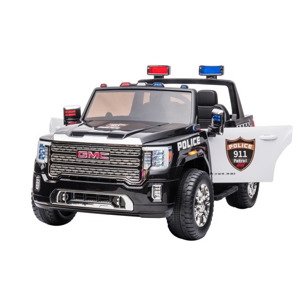 Акумулаторен джип Licensed GMC Police Black