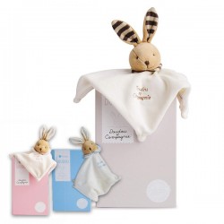 Плюшена играчка за гушкане Doudou Зайчета по избор