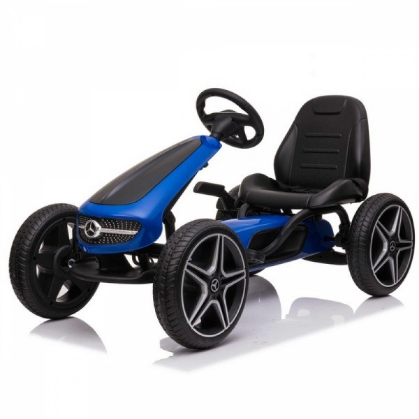 Картинг Mercedes PEDAL GO KART (от 3 до 8 години) с меки гуми, 2020 година