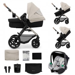 KinderKraft MOOV 2 бебешка количка 3в1
