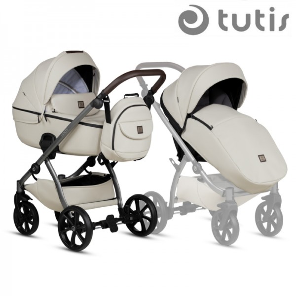 Бебешка количка Tutis Uno5+ ЕКО кожа