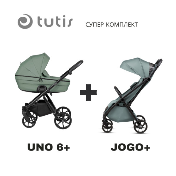 Tutis UNO 6+ бебешка количка 2в1 + JOGO+