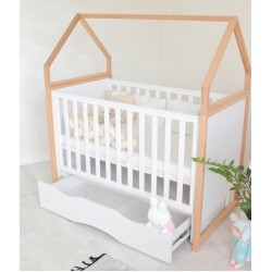 Детско легло люлка Angelo Домик 60х120 см