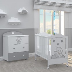 Комплект бебешко легло + скрин Dolce Mio  2192