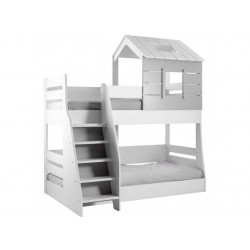 Двуетажно детско легло WHITE HOUSE