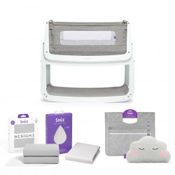 Комплект Essential Бебешка кошара SnuzPod⁴ + аксесоари Комплект Essential Бебешка кошара SnuzPod⁴ + аксесоари