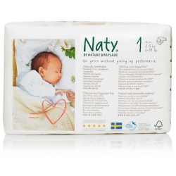Еко пелени Nature Babycare 2-5 кг. 26 броя - Naty