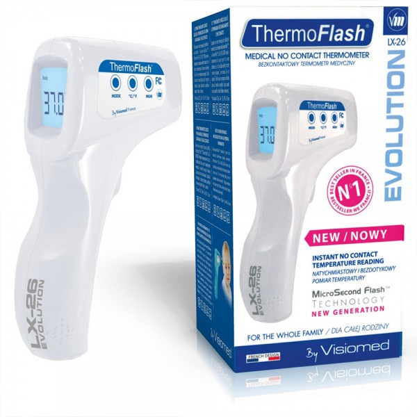Безконтактен термометър Exacto ThermoFlash LX26 Premium
