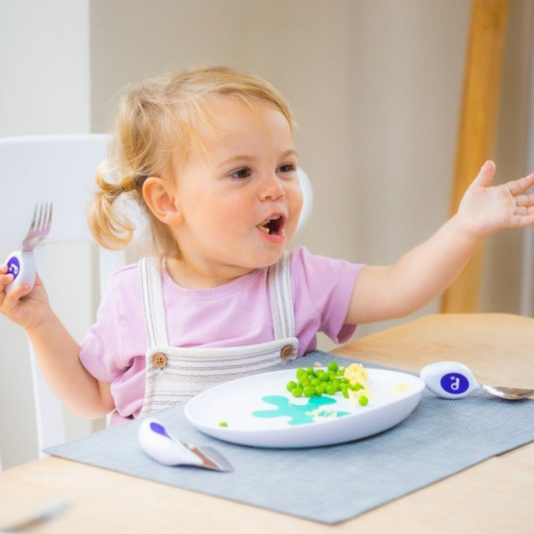 Иновативна чиния за хранене за деца над 12 месеца Doddl