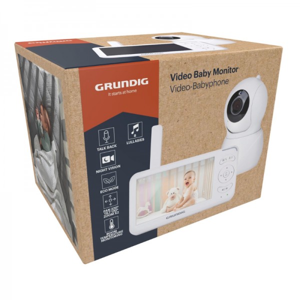 Grundig 33423 видео бебефон 5" дисплей