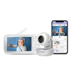 Бебефон с камера Hubble Connected Nursery Pal Connect 5" Smart HD