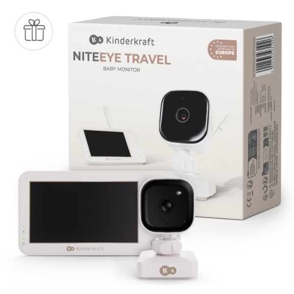 KinderKraft NITEEYE TRAVEL бебефон със собствена батерия и офлайн KinderKraft NITEEYE TRAVEL бебефон със собствена батерия и офлайн