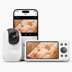 Двурежимен бебефон с камера Momcozy 5" 1080P Full HD, BM04