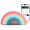Музикална лампа с бял шум за бебета Momcozy Rainbow 7 режима, 34 мелодии, управление с мобилно приложение