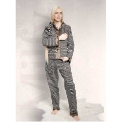 Дамска пижама за кърмене 