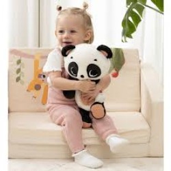 Панда за гушкане с бял шум и светлина 0+м 
