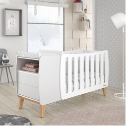 Трансформиращо се легло Micuna Harmony white+beige