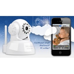 Бебефон (i-камера) за наблюдение през мобилен телефон или компютър